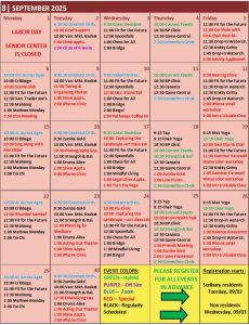 September 2025 Calendar