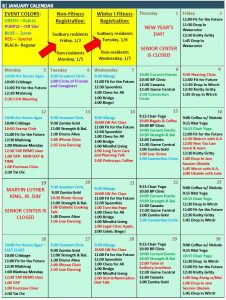 January 2026 calendar