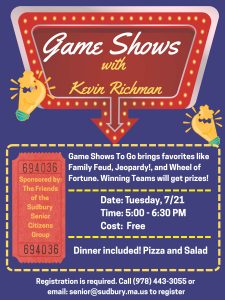 Game shows and pizza