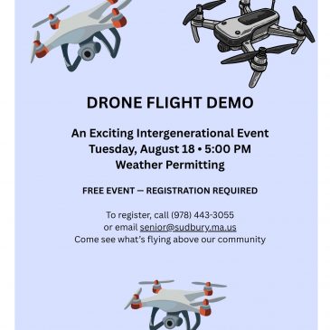 Drone Flight Demo with Sudbury PD